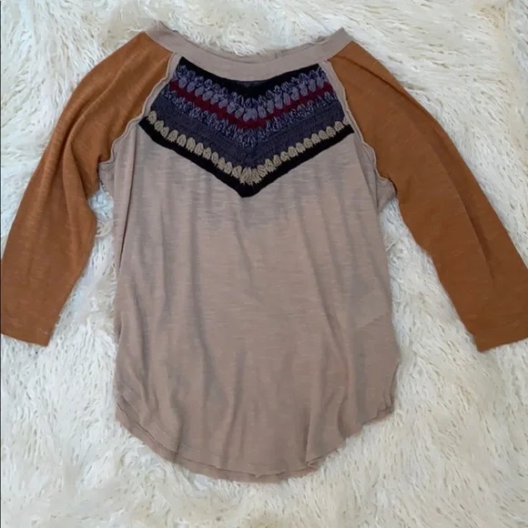 Free People Spring Bound Crochet Tee - Picture 6 of 12